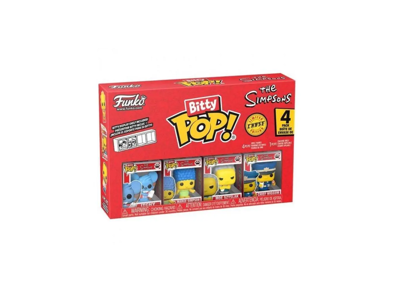 Funko Bitty POP! The Simpsons Itchy 4-Pack Mini Figures Funko Bitty POP! The Simpsons Itchy 4-Pack Mini Figures