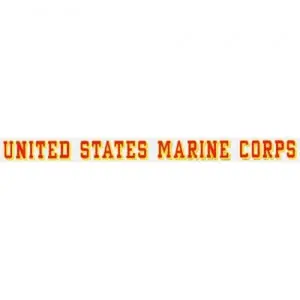 U.S. Marines Decal - 17" - USMC - Strip