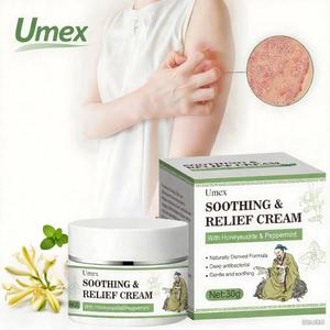 Umex All-Natural Plant-Based Herbal Relief Cream – Soothes Eczema, Psoriasis, Dry & Sensitive Skin | Ancient Botanical Formula for Whole Family Moisturizing Daily