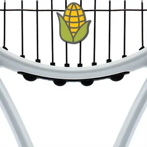 Delicious Dampeners - (2-Pack) Corn on the Cob - Food Tennis Vibration Dampener