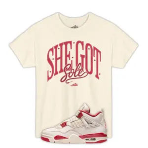 Women's Sneakerhead Shirt Sail to Match Jordan 4 Valentine's Day 2026