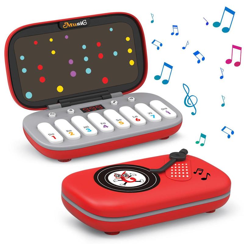 Pocket Piano Music Quick Push Rhythm Game Machine 2-in-1 Playable Mini ...