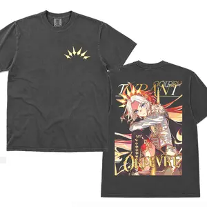 Orfevre UMA Musume T-Shirt, Anime Girl Graphic Tee, Golden Racing Horse Girl, Unique Anime Fan Gift, Manga T-shirt