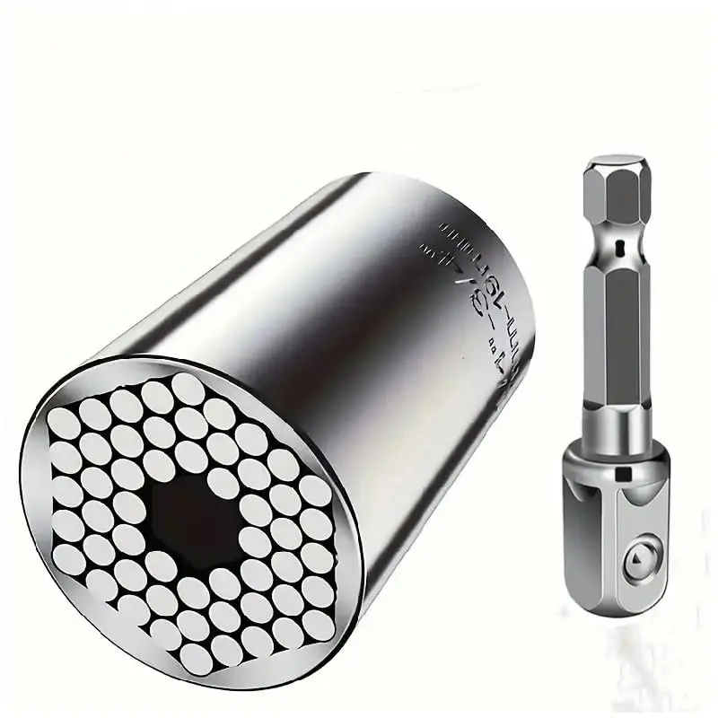 GJANSH Universal Socket Tools Gifts for Men | Grip Set Power Drill Adapter Cool Stuff Gadgets Present Ideas Gift for Dad Husband Him Adults Mens Gifts Christmas for Women