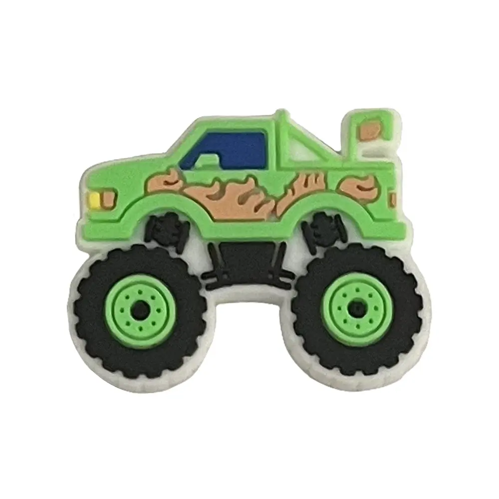 Snapeze Green Monster Truck Charm