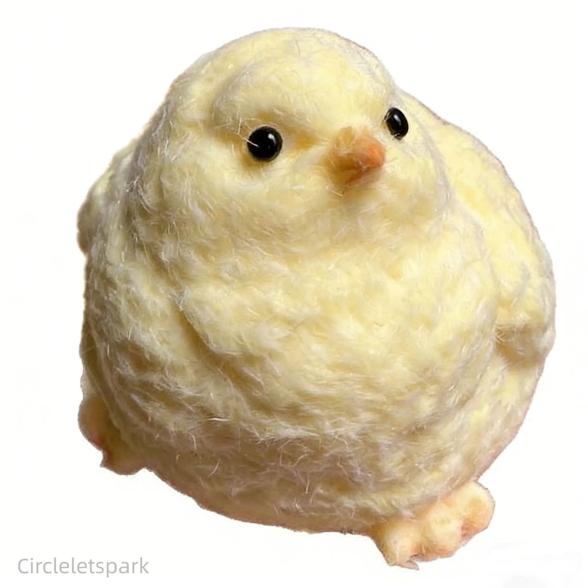 Large plush chicken, pinch 90g
