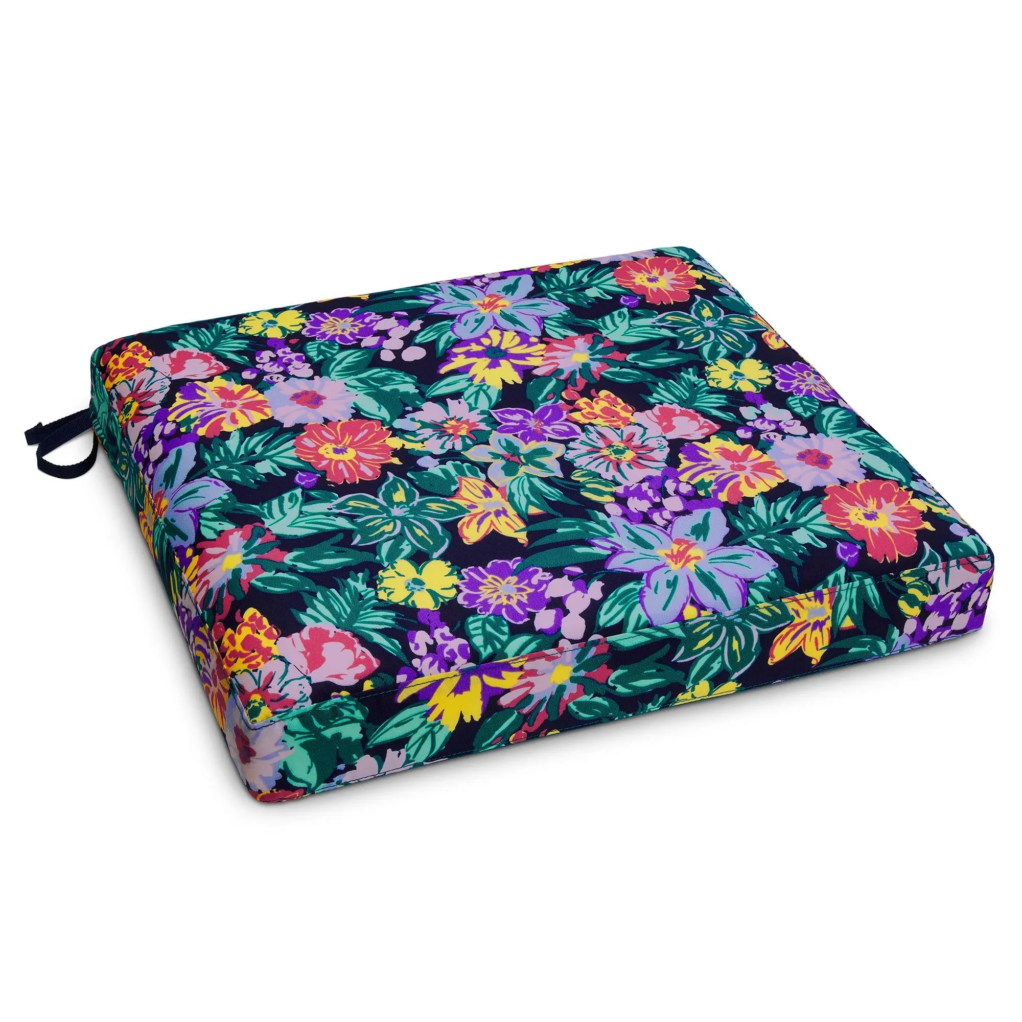 Vera Bradley Water-Resistant Patio Seat Cushion, 19"x 19"x 3"