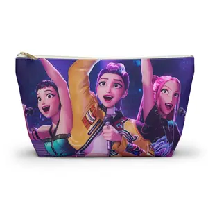 Kpop Accessory Pouch, BTS Makeup Bag, Kpop Gift, Kpop Fan Merch, Zipper Pouch, Small Large Travel Pouch