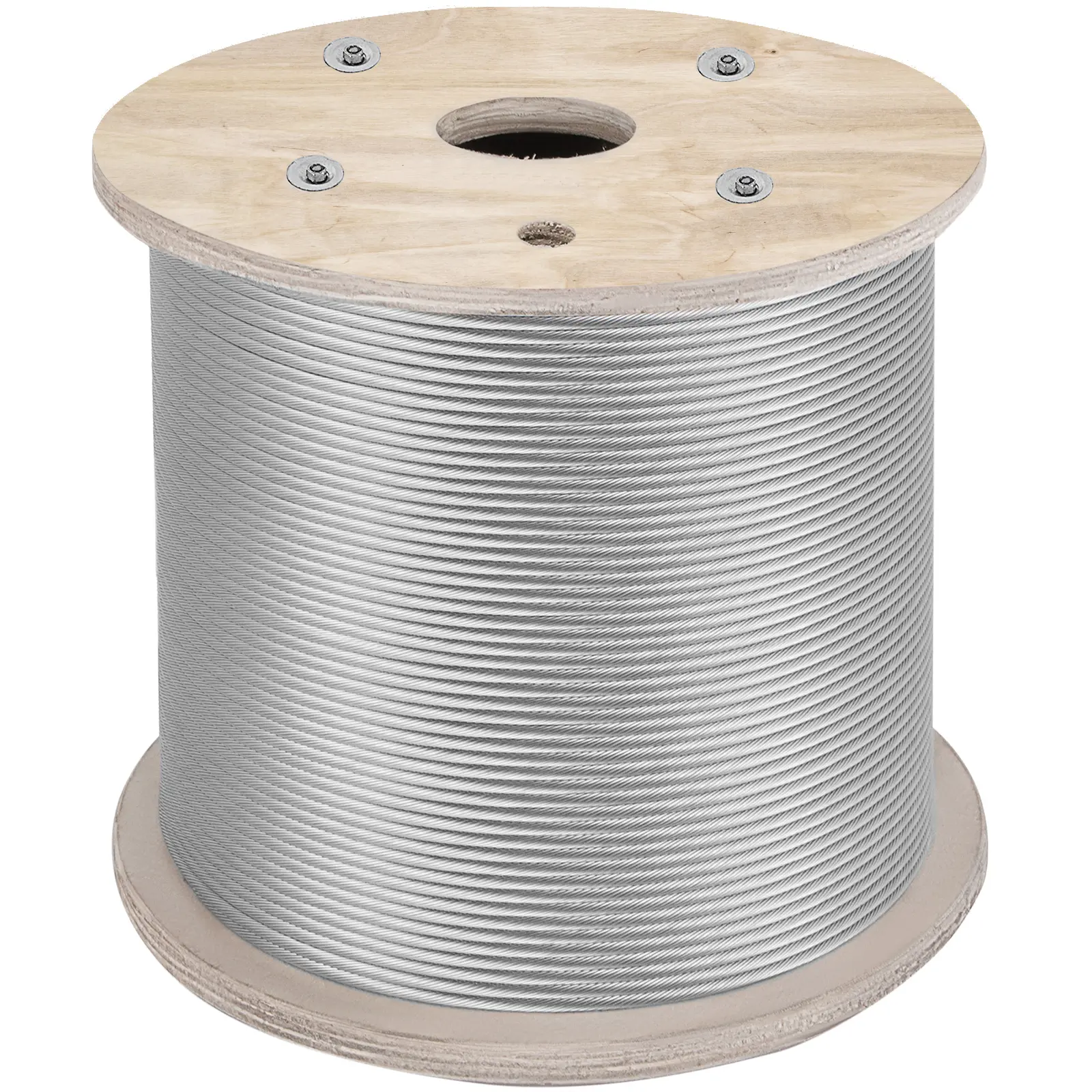 【Summerfinds】304 Stainless Steel Wire Rope Cable 1/4"7x19200ft 【Summerfinds】304 Stainless Steel Wire Rope Cable 1/4"7x19200ft