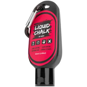 PowerGrip Gym Chalk - Liquid Chalk for Climbing, Weightlifting & Lifting Accessories - Dry Hands & Mess-Free Grip Enhancer