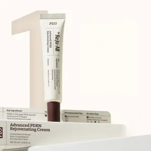 [Dr. Reju-All Official] Advanced PDRN Rejuvenating Cream – 99% Pure Salmon DNA Gel Type Face Moisturizer – Optimal 1200ppm for Glass Skin & Plumping – Korean Pharmacy Anti-Aging Skin Care Face Cream - 0.7 & 2 Fl Oz