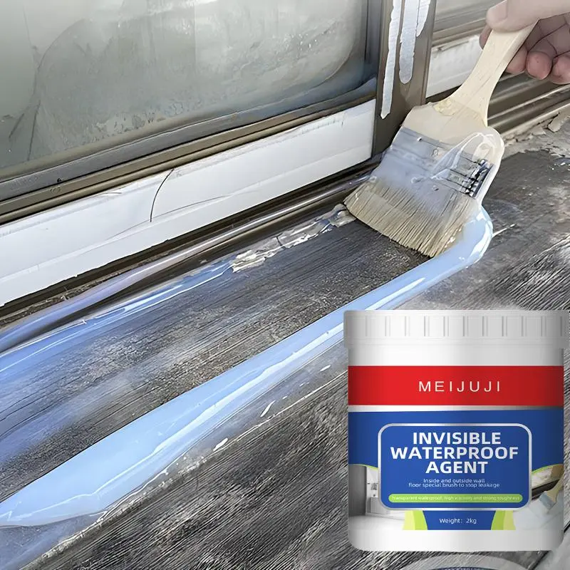 Transparent Waterproof Sealant, Invisible Fast-drying Leak Repair Coating for Cars, RVs, Indoor & Outdoor Use, Durable & Multi-surface Compatibility