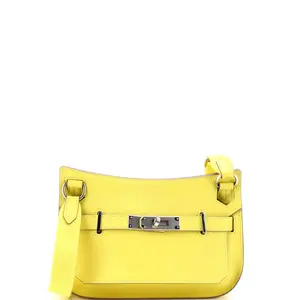 Pre-owned HERMÈS material Messenger Bags Hermes Jypsiere Bag Swift Mini by Rebag