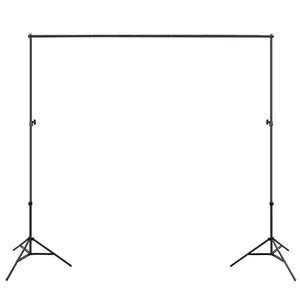 Adjustable Heavy Duty Backdrop Support Stand 6.5 x 10ft Studio Background Stand with Carry Bag-1929