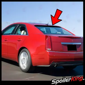 Cadillac CTS 2008-2013 Rear Window Roof Spoiler (284R)