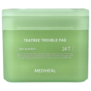 MEDIHEAL Tea Tree Trouble Pad, 100 Pads, 5.74 fl oz (170 ml)