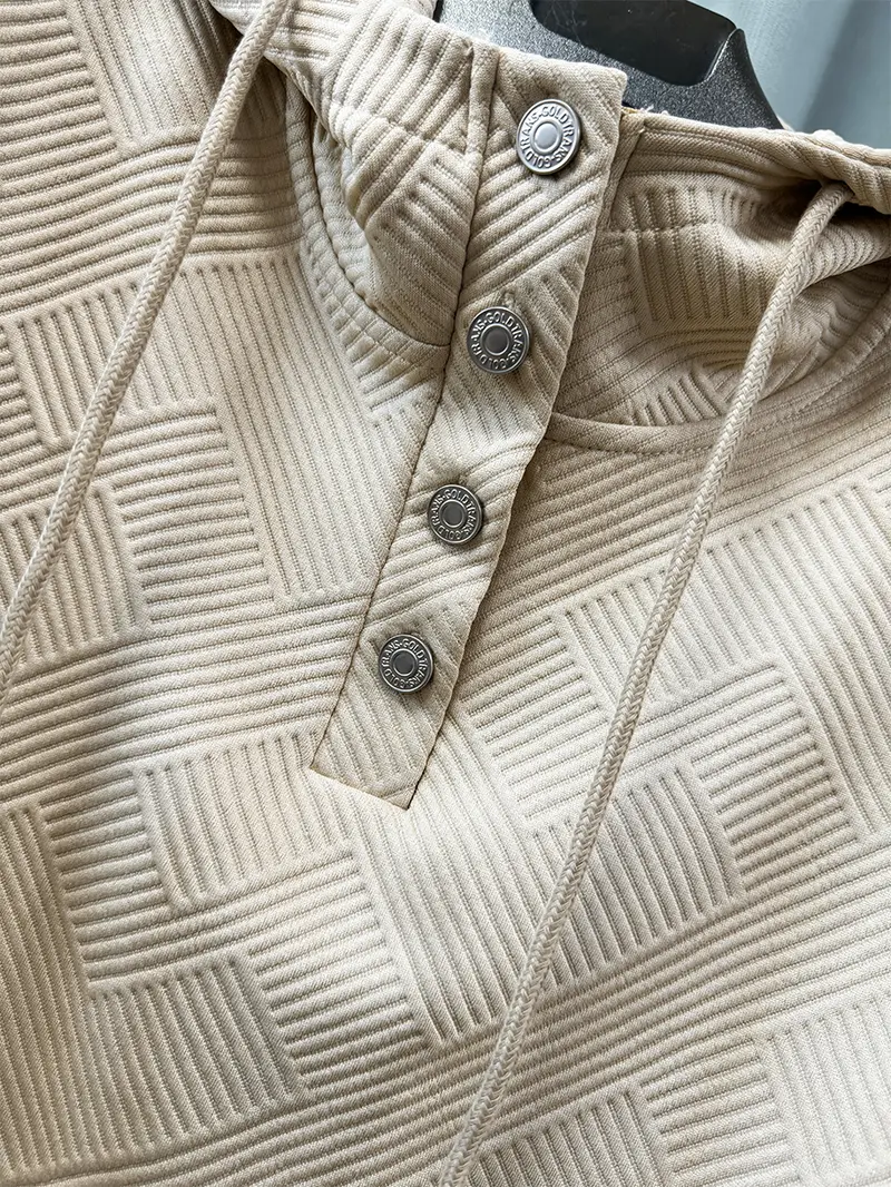 Men's textured knit hooded tracksuit set - view 12