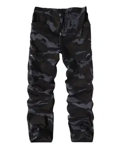 APTRO Men's Cargo Pants Camo Casual Work Military Tactical Pants Classic Cotton Fabric Relaxed Fit with 3D Cutting & 3 Pockets for Outdoor Activities