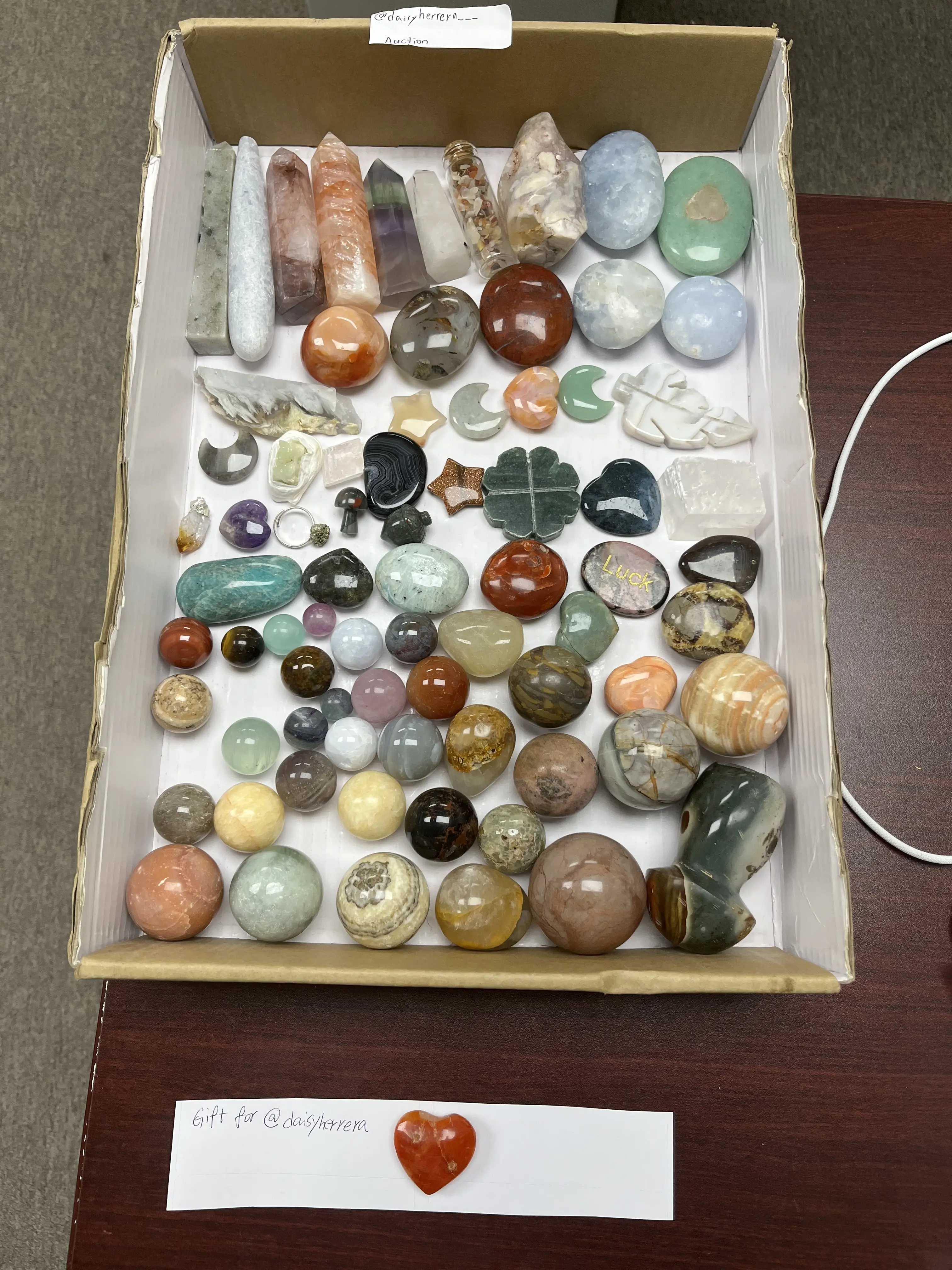 Auction crystals