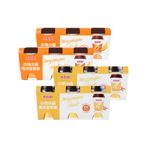 XIANGPIAOPIAO 【Pack of 12】Milk Tea Original Flavor 3pc X 2 Wheat Flavor 3pc X 2 Beverage Nata