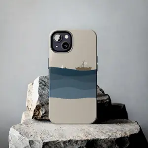 Jesus and Peter Walk on Water Christian Phone Cases Phone Cover Hard Case Tough 2-piece Phone Case