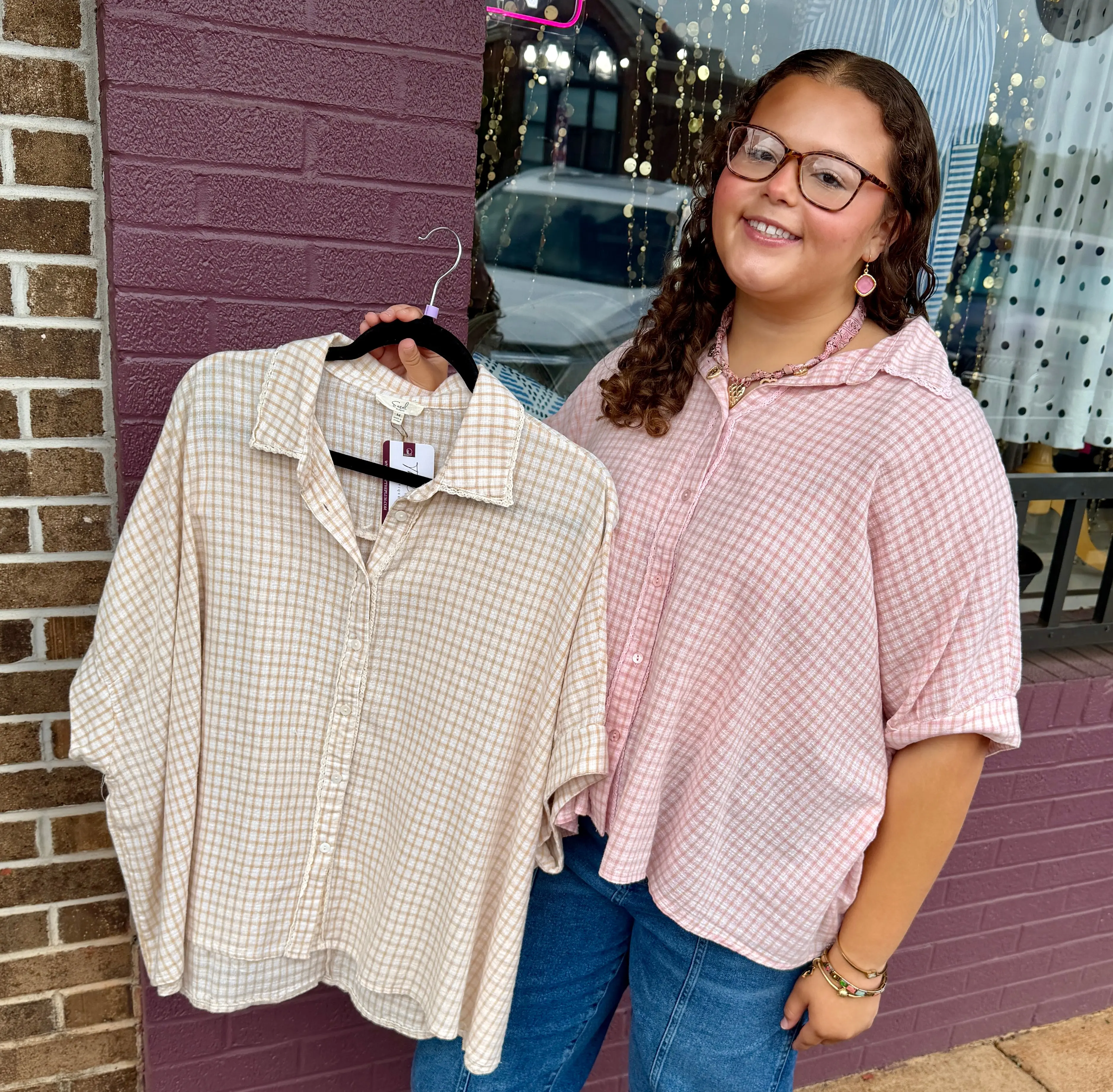 Linen Oversized Blouse