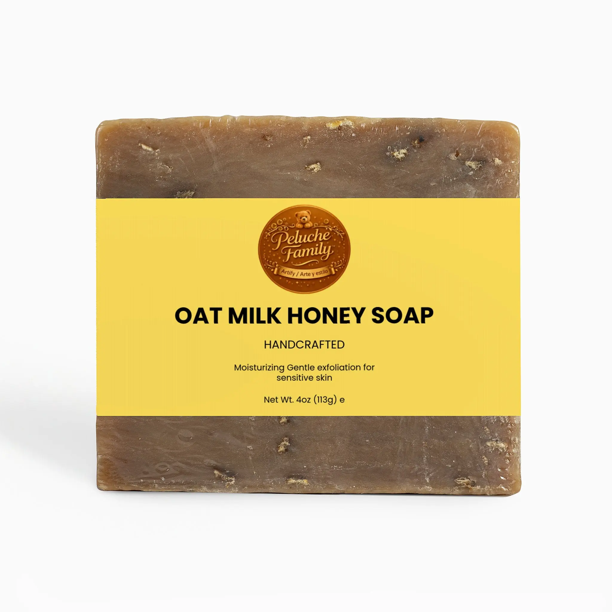 Peluche Family Oat Milk Honey Soap