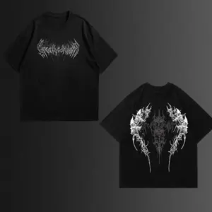 COLLECTION BREATH THE DIVINITY T-SHIRT Cotton Casual Short-Sleeved Men Trendy Brand New Long Printed Top For Men And Women T-shirt Graphic For You Menswear Gym Smooth Tee