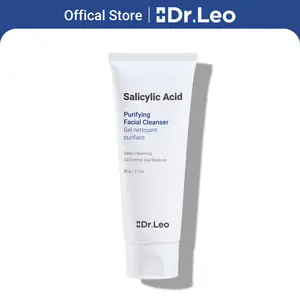 Dr. Leo Gentle Salicylic Acid Facial Cleanser | Deep Pore Clean,Hydrating, Soothing & Oil Control Daily Face Wash