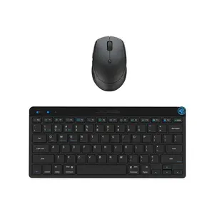JLab GO Bluetooth Wireless Keyboard and Mouse Bundle for PC Mac iOS Android