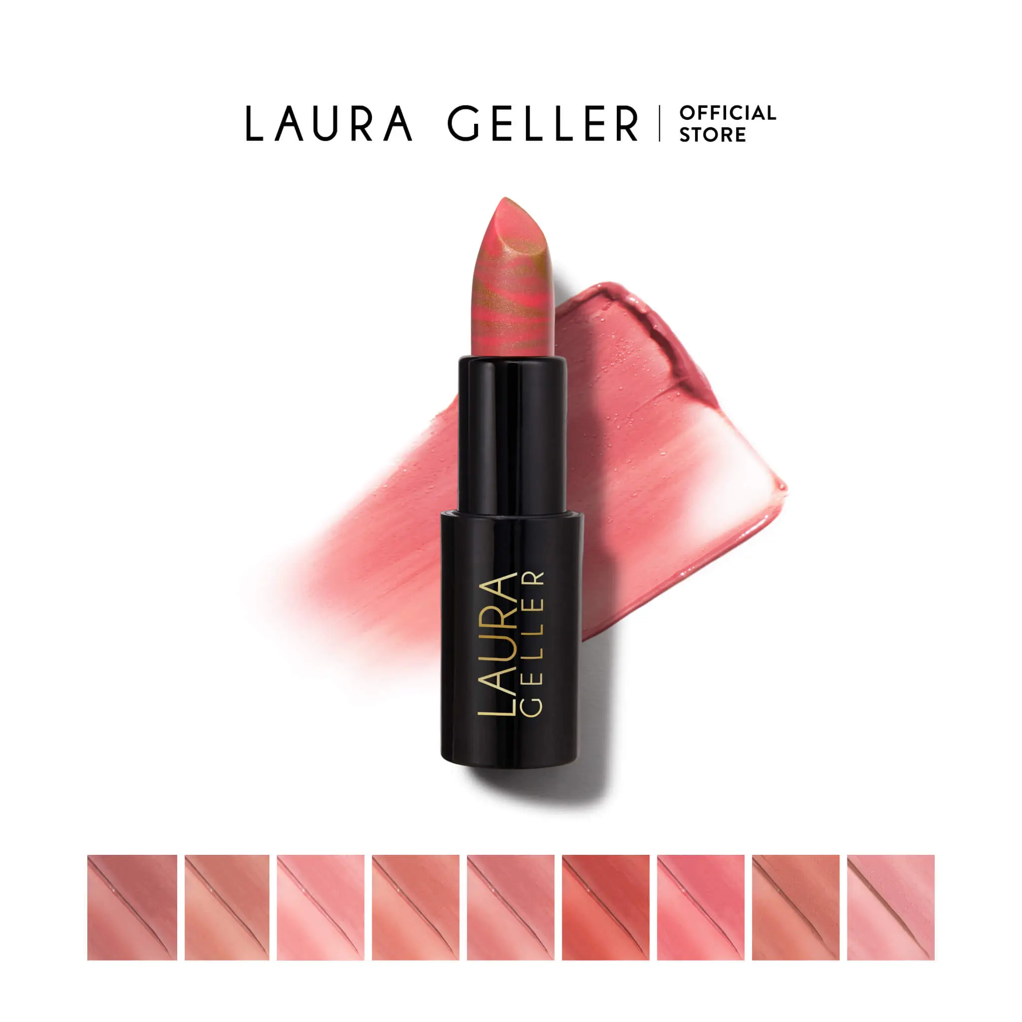 Laura Geller Italian Marble Lipstick - Cream Finish with Vitamin E & Castor Seed Oil