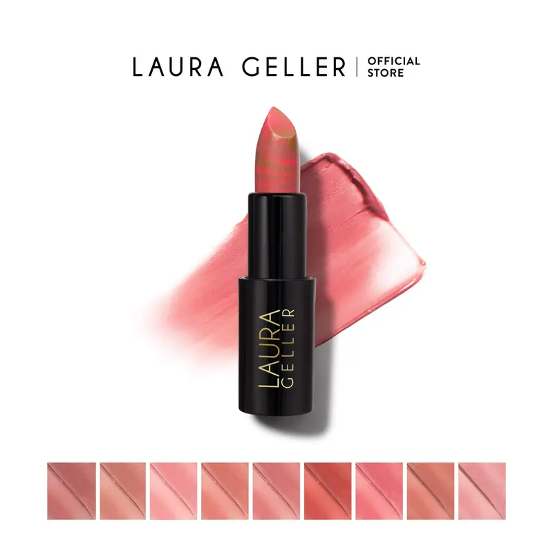 Laura Geller Italian Marble Lipstick - Cream Finish with Vitamin E & Castor Seed Oil