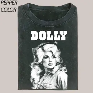 Vintage Dolly Parton Portrait Graphic T-Shirt, Country Music tee, Y2k, Unisex T-Shirt, Gift For Men Women