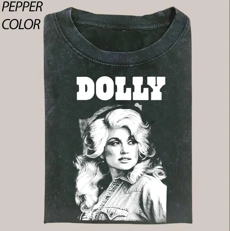 Vintage Dolly Parton Portrait Graphic T-Shirt, Country Music tee, Y2k, Unisex T-Shirt, Gift For Men Women