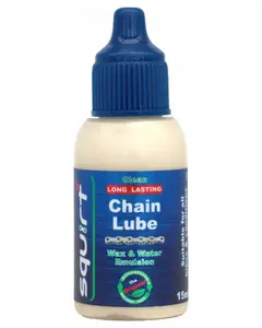 Squirt Cycling Chain Wax Lube 15ml Long-Lasting All-Weather Bike