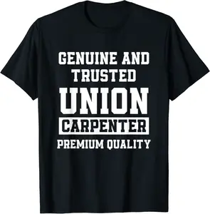Union Carpenter Union Carpentry Worker T-Shirt - Antonioja Shop 94B09PQGZTGN