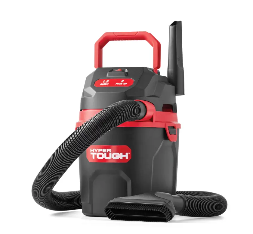 Hyper Tough 1.5gal 2 HP Wet/Dry Vacuum VH105 3502