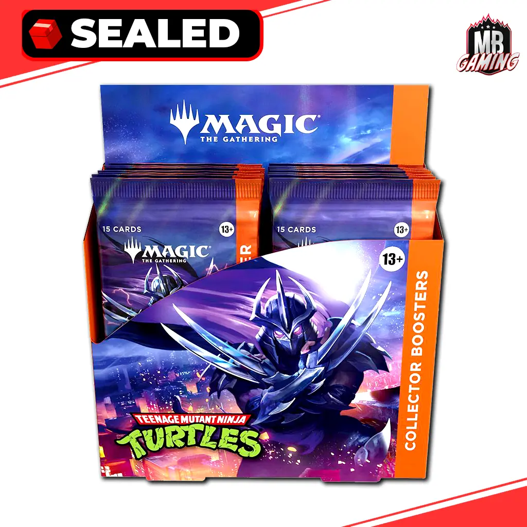 Magic the Gathering: Teenage Mutant Ninja Turtles - Collector Booster Box - TikTok Shop Magic the Gathering: Teenage Mutant Ninja Turtles - Collector Booster Box - TikTok Shop