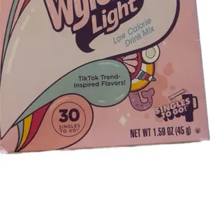 Wylers Light Sugar Free Drink Mix   Cotton Candy, Mermaid ,Peach Ring and Unicorn 30 pack