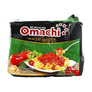 OMACHI Tomato Pasta Instant Noodles - Vietnamese Flavor, 5 Packs x 91g, Quick & Easy Meal