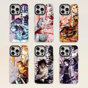 DS Anime-Style Color-Changing Case for iPhone 17 17AIR 17 PRO MAX 11 12 13 14 15 16 PLUS Perfect Fit Unique Design Dynamic Element Versatile Compatibility  GM9-14