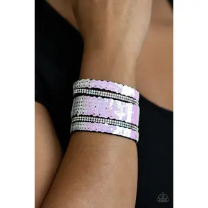 MERMAID Service - White Bracelet - Paparazzi