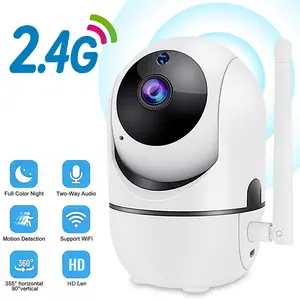 360° Rotatable Indoor Cam, WiFi Security Camera, Motion Detection Camera, App Controlled Camera, Real-Time Motion Alerts, Clear Night Vision, Two-Way Talk, Easy App Control, 24 Hours Recording, for Apartment, Workplace and Daily Protection