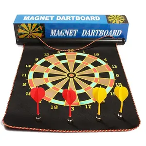 Magnetic Dart Board Set, 12 Inch & 15 Inch Magnetic Darts Target, Dual-Sided Magnetic Game Accessories, Includes 4/6 Darts, Darts Sets