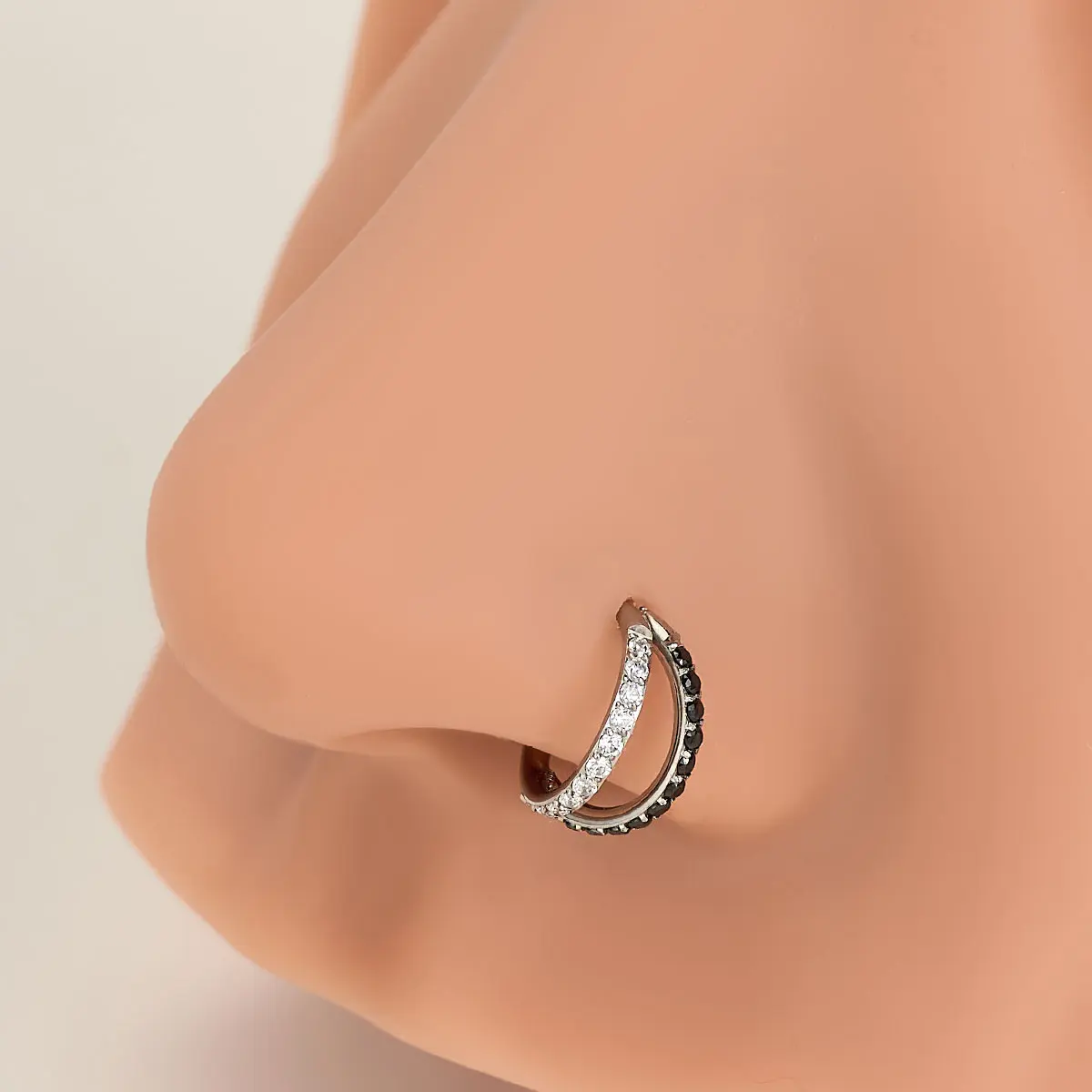 One side Black One side Clear 