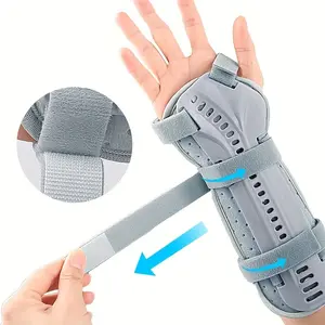 Full Support Hard Shell Wrist Brace, Adjustable Breathable Wrist Support, Unisex, Durable All-Day Wrist Strap for Daily Use, Wrist Wrap