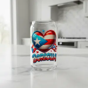 Boricua Heart - UVDTF Decal for cups/hard surfaces sticker