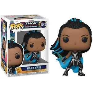 Funko Pop! Valkyrie Thor Love and Thunder 1042 Vinyl Figure in PopShield Protector
