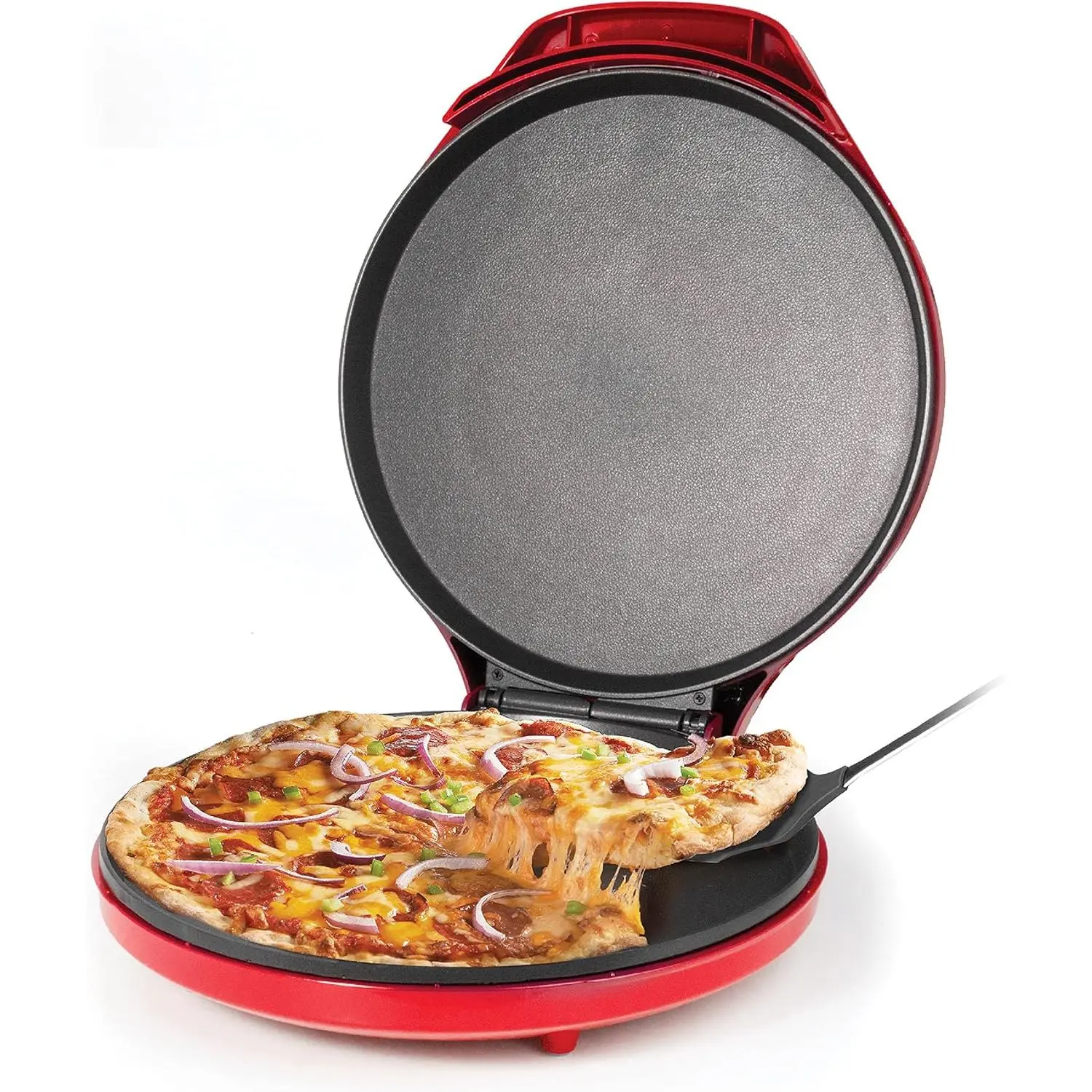 Crocker Countertop Pizza Maker, 1440-Watt Pizza Maker Machine for Home, BC-2958CR