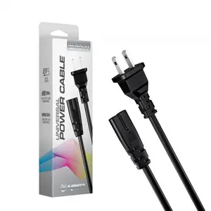 KMD Power Cable for PS,2,3,4,Slim/Xbox/XBO S & X/Saturn,DC